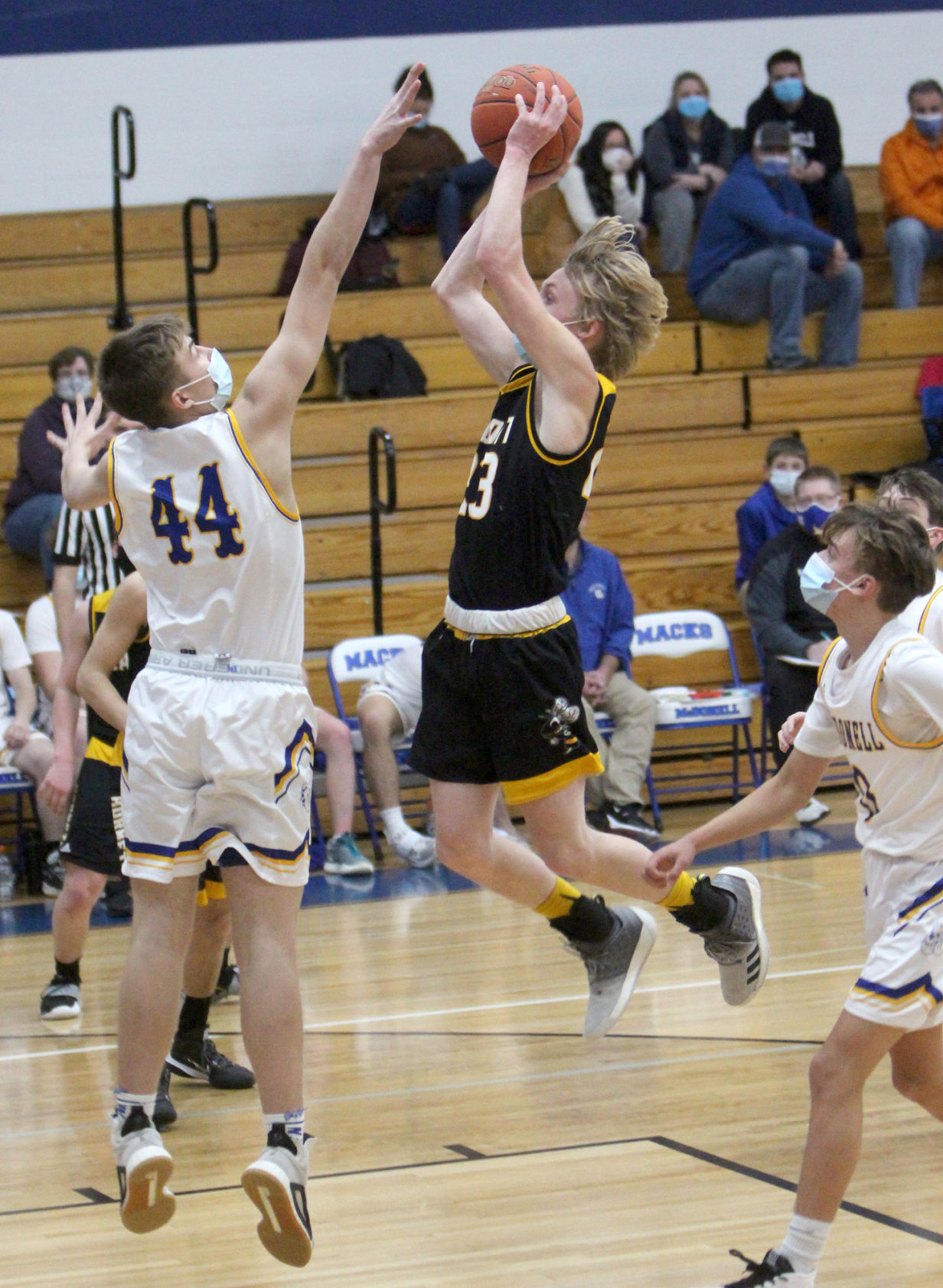 Cadott at McDonell boys basketball 1-18-21
